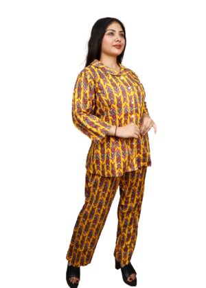 Mustard Yellow Straw leaf Cordset