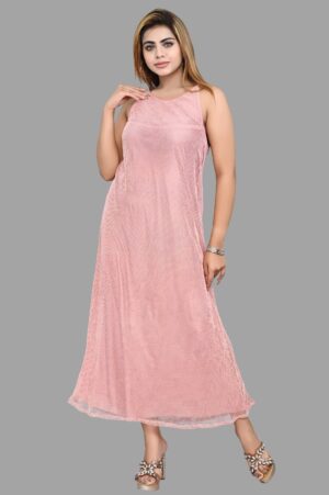 Dreamy pink web dresss
